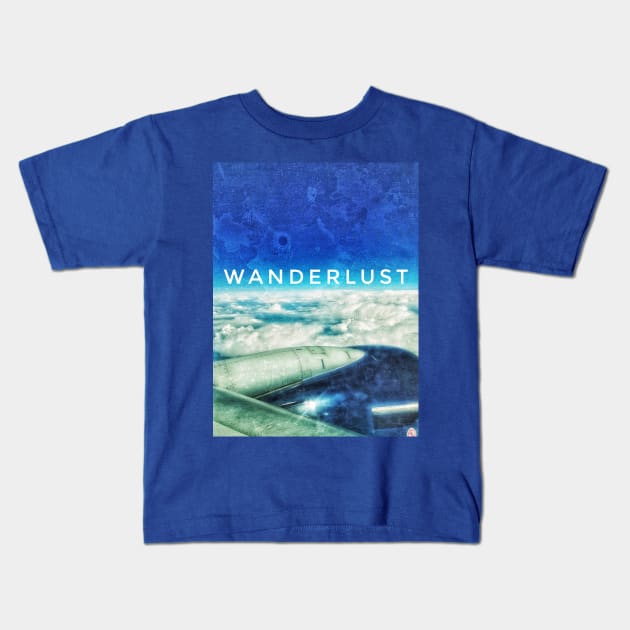 Wanderlust Kids T-Shirt by kourai